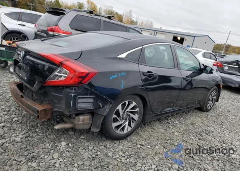 2016 Honda Civic Ex from USA, damaged, VIN 19XFC2F7XGE203786
